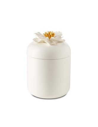 Schubiger M&ouml;bel Dose Peony Weiss H: 16 cm