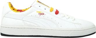 Puma Volwassenen Basket II Bode Logo Trainers (Wit/Geel/Goud)