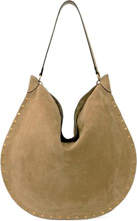 Isabel Marant Womens Hobo Bag Oskan Beige Handbags Hand