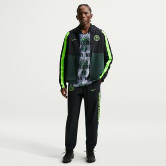 Nike Nigeria Energy Nike Mens Dri-FIT Soccer Woven Pants in Black | IH1296-010