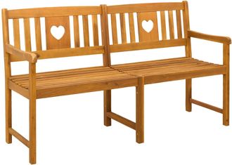 vidaXL Banco De Exterior 4 -plazas 150 X 56 X 90 Cm Vidaxl