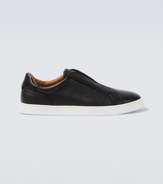 Magnanni Costa Slip II leather slip-on shoes