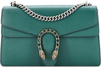 Gucci Dionysus Bag Leather Small shoulder bag - Groen