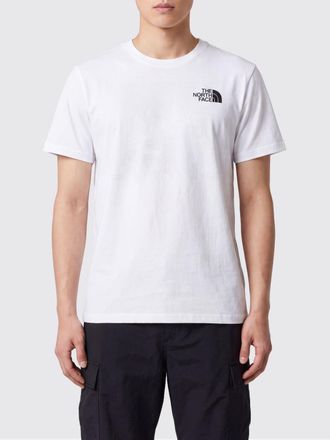 The North Face T-shirt girocollo in cotone con logo a contrasto
