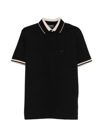 Emporio Armani Polo Emporio Armani de algod&oacute;n con logotipo