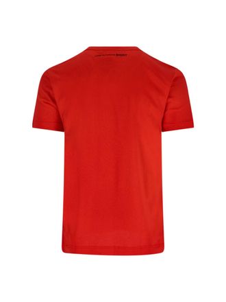 Comme Des Gar&ccedil;ons Mens Comme Des Garcons T-Shirts And Polos Red Cotton