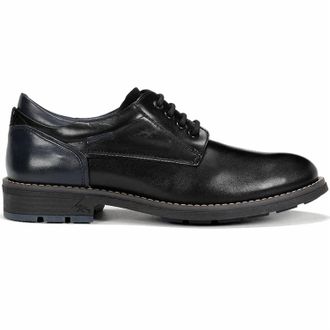 Fluchos Mens Terry Tie Derby Shoes In Black