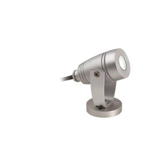 Netlighting Waterproof LED 1 Light Wall & Spike Spot Aluminium IP68 in Grey