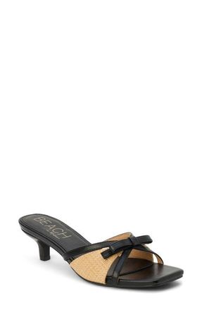 Matisse Footwear Porter Kitten Heel Sandal in Black at Nordstrom, Size 10