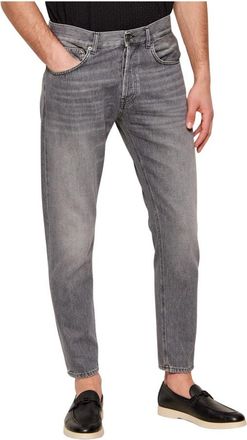Dondup Dian Pant - Heren - Cropped Jeans - Grijs - W36 - Katoen - Jeans