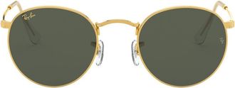 Ray-Ban Icons 53mm Retro Sunglasses in Legend Gold/Green at Nordstrom