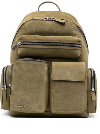Michael Kors Dakota backpack - men - Suede/Fabric - One Size - Green