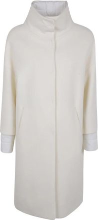 Herno Medium Jacket met Volledige Rits - Dames - Parka Jassen - Wit - L - Jassen