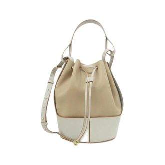 Loewe Pre-owned Bucket Bags, female, Beige, Size: ONE SIZE Pre-owned Shoulder Bag
