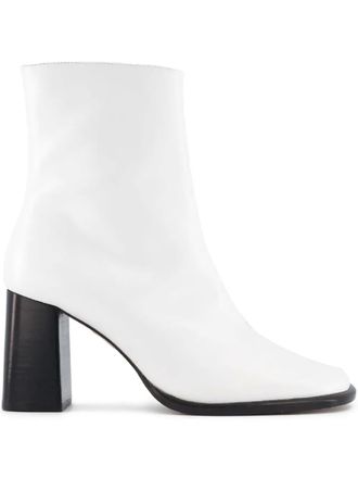 Abra Duck ankle boots - White