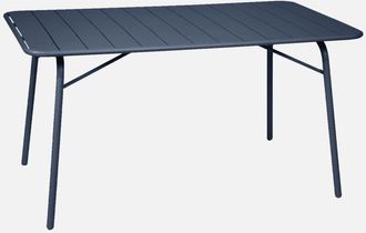 Sweeek Mesa De Jard&iacute;n Plegable De Metal, 140cm