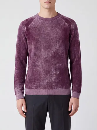 Emporio Armani Maglia girocollo in misto lana vergine e cashmere