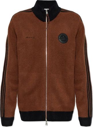 adidas Adi008 Gebreid Vest - Heren - Truien - Bruin - Maat: L Wol