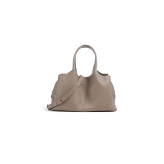 Coccinelle Tassen, Dames, Grijs, ONE Size, Leer, Nell Handtas