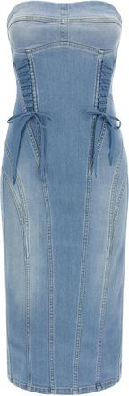Elisabetta Franchi Cotton Midi Womens Dress
