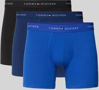 Tommy Hilfiger Pants aus Baumwoll-Mix im 3er-Pack in Royal, Gr&ouml;&szlig;e XXL