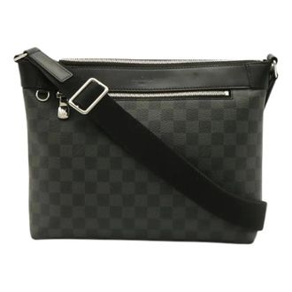 Louis Vuitton Pre-owned Damier Graphite Shoulder Bag - unisex - Louis Vuitton Vintage - Vintage Cross Body Bags - Black - ONE SIZE - Pre-owned