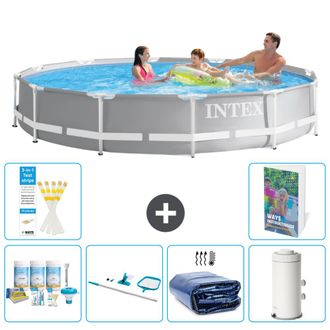 Intex Piscina Prism Frame Redonda - 366x76 Cm - 7-piezas S93