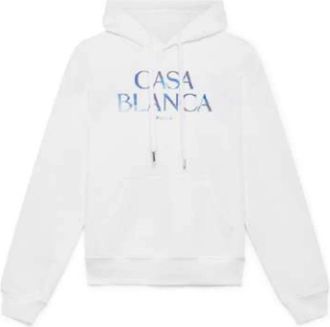 Casablanca Hoodies - Dames - Hoodies - Wit - S - Hoodies & sweatvesten