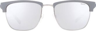 Nike Chrome Mirrored Square Mens Sunglasses NIKE ESSENCE GROOVE IF1092X 084 56