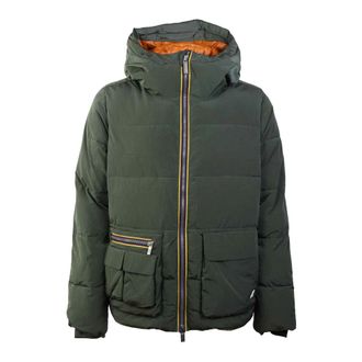 K-Way Parin Mini Ripstop Down Jacket - Heren - Gewatteerde jassen - Groen - 2XL - Nylon - Jassen