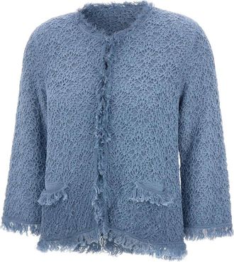 KANGRA Mujer, Jerseys, Azul, Talla: L