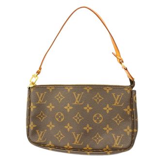 Louis Vuitton Brown Pouch (Pre-Owned)