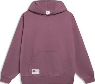 Li-Ning Chinese Color Label Logo Hoodie Pink AWDT069-8