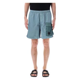 C.P. Company Casual Shorts, male, Blue, Size: XL Cargo Short