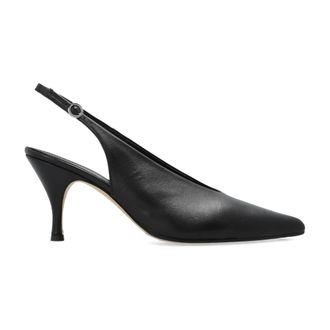 Aeyde Pumps, female, Black, Size: 9 1/2 US Carla Slingback Pumps