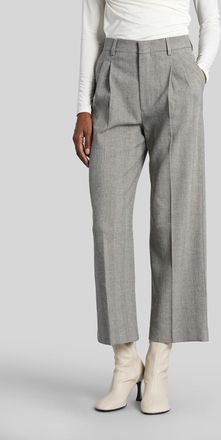 Anine Bing Belen Pants In Grey Polyester