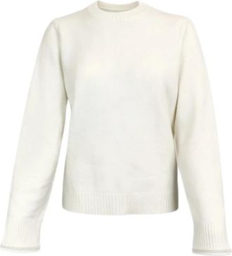 Fabiana Filippi Sweaters - Dames - Ronde hals truien - Beige - S - Truien & Vesten