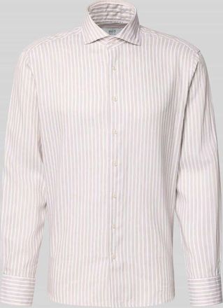 Eterna Regular Fit Business-Hemd mit Kentkragen in Sand, Gr&ouml;&szlig;e 39