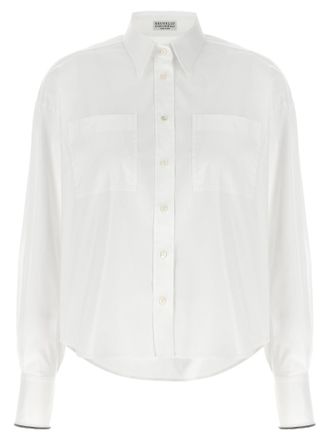 Brunello Cucinelli Monile Shirt Shirt And Blouse White