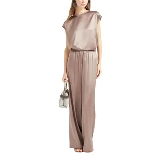 Brunello Cucinelli T-shirt con Monili - - Tops - Donna - Marrone - S
