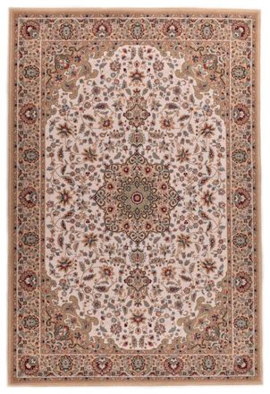 THEKO Alfombra de lana tejida a m&aacute;quina - beige - 160x230 cm