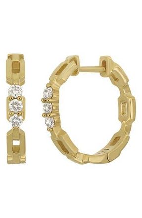 Bony Levy Varda Diamond Hoop Earrings - 0.17ct. in 18K Yellow Gold at Nordstrom Rack