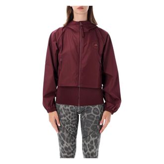 adidas by Stella McCartney Fitness, Dames, Paars, M, Cropped Track Jacket
