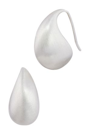 Savvy Cie Jewels BABY TEARDROP HUGGIE EARRINGS