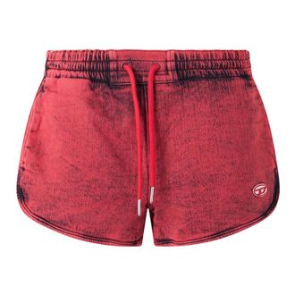 Diesel Shorts de mezclilla - Shorts - Mujer - Rojo - M