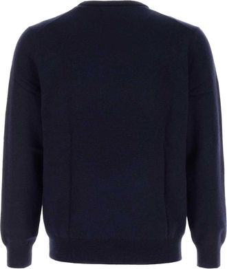 Polo Ralph Lauren Mens Wool Crew-Neck Sweater Navy