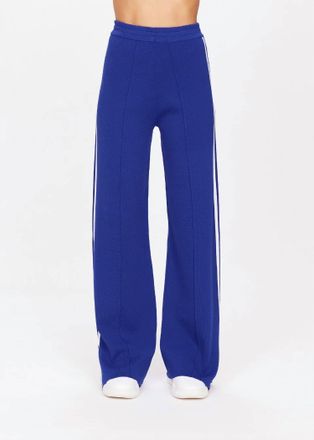The Upside Womens Carnaby Freya Knit Pant In Cobalt