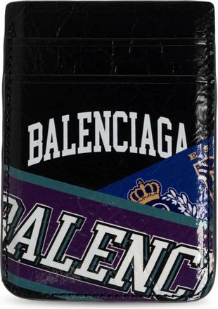 Balenciaga Leren Kaarthouder - Heren - Portefeuilles - Zwart - ONE Size - Leer - Accessoires