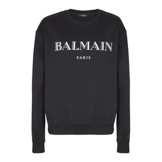 Balmain Hombre, Sudaderas, Negro, Talla: L