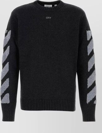 Off-white wool blend sweater